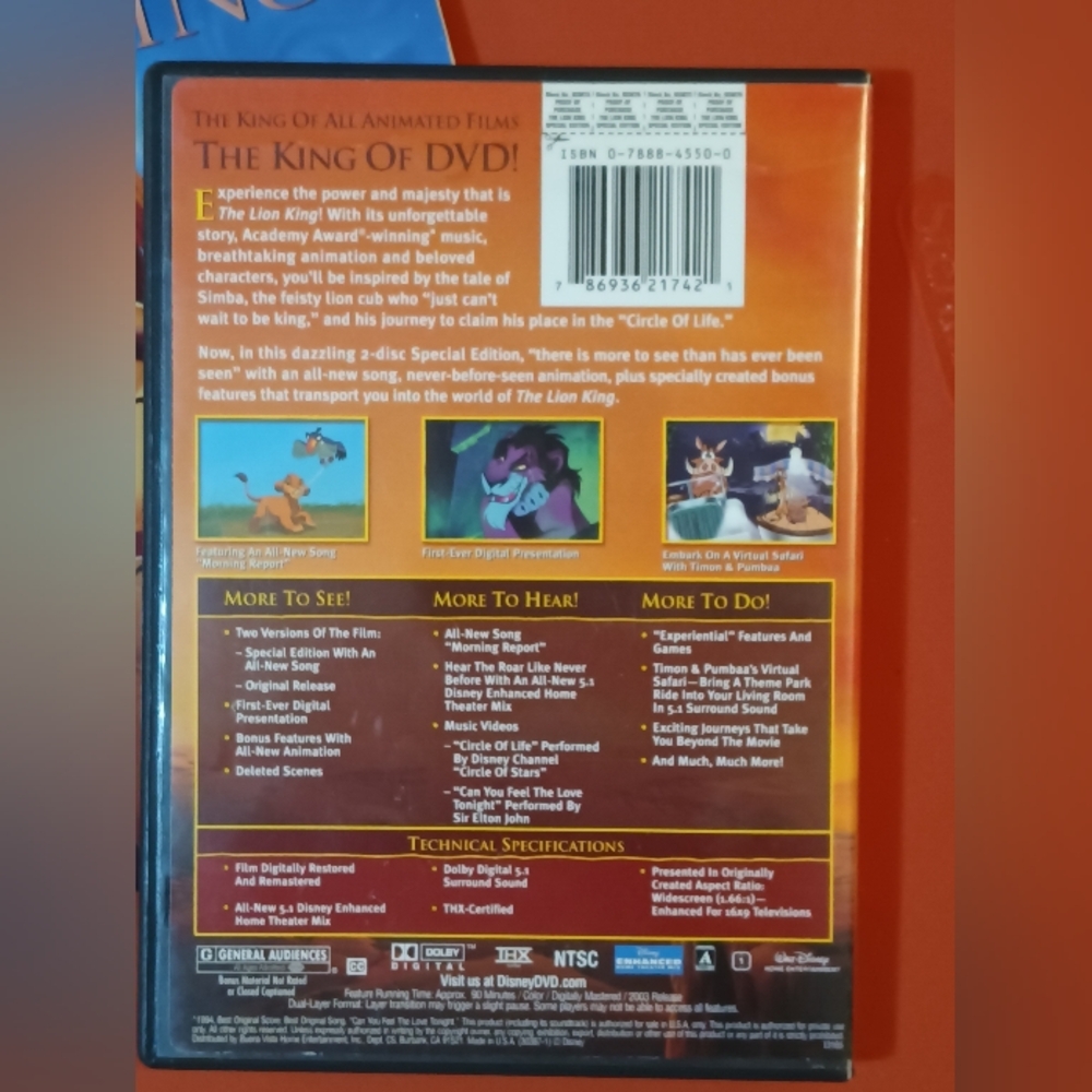 𝐋𝐢𝐨𝐧 𝐊𝐢𝐧𝐠 𝐏𝐥𝐚𝐭𝐢𝐧𝐮𝐦 𝐄𝐝𝐢𝐭𝐢𝐨𝐧 𝟐 𝐃𝐢𝐬𝐜 + 𝐁𝐨𝐨𝐤 - Picture 6 of 13